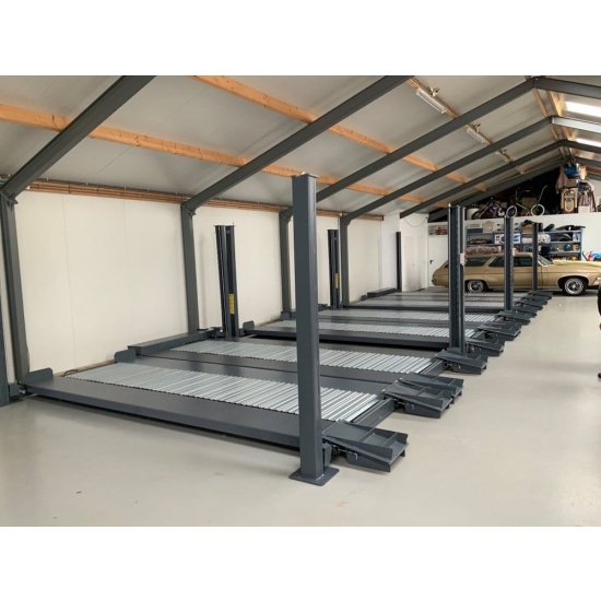 Czterokolumnowy podwójny podnośnik parkingowy Bestlift 445-D2